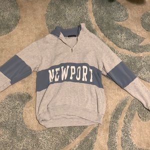 brandy Newport quarter zip